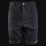 Мъжки къси панталони Black Denim - 03