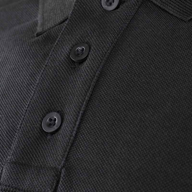 Поло тениска Premium style black v02 - 02