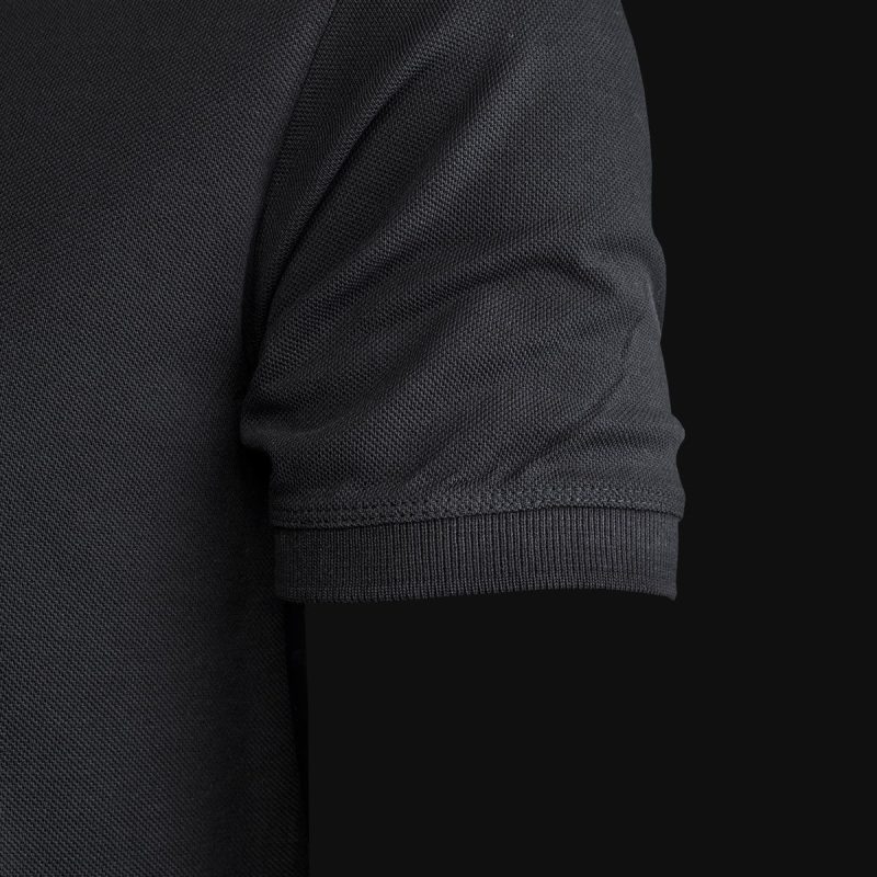 Поло тениска Premium technique black - 03