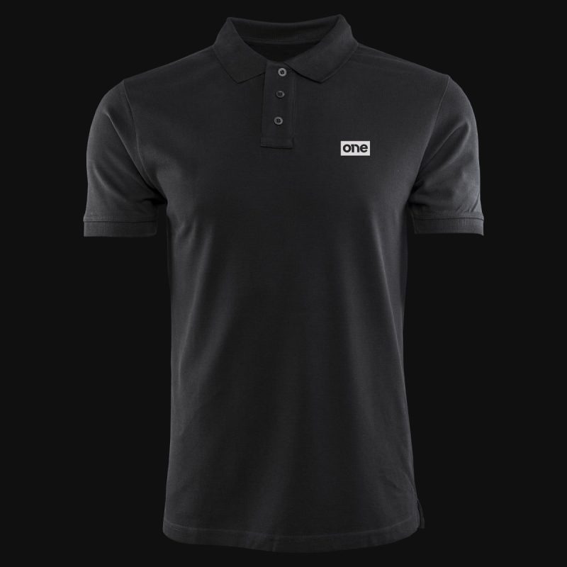 Поло тениска Premium technique black v02 - 01