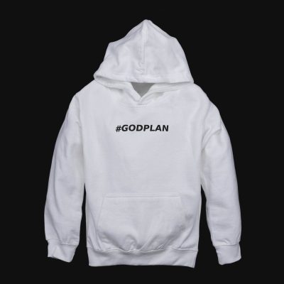 Детски суичър с качулка Godplan