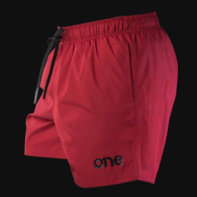 Мъжки Шорти за Плуване Classic Red - 02