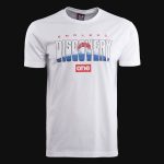 Мъжка тениска Discovery White