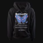 Дамски суичър с качулка Butterfly One