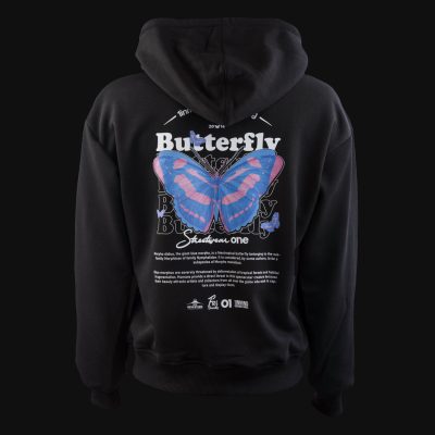 Дамски суичър с качулка Butterfly One