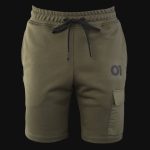 Мъжки къси панталони с джобове - Khaki Tech - 02