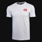 Бяла Мъжка тениска - O1 Red - 02