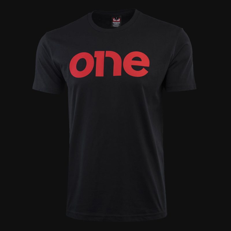 Черна Мъжка тениска - Signature Red One - 02