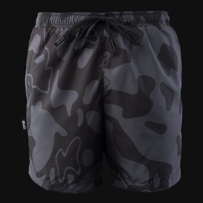 Мъжки Черни Шорти за Плуване Black Camo
