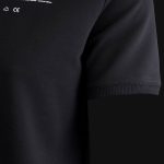 Свободна мъжка тениска с джобове - Classic Black - 08