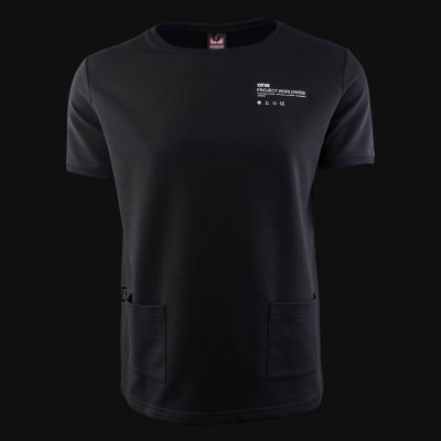 Свободна мъжка тениска с джобове - Classic Black