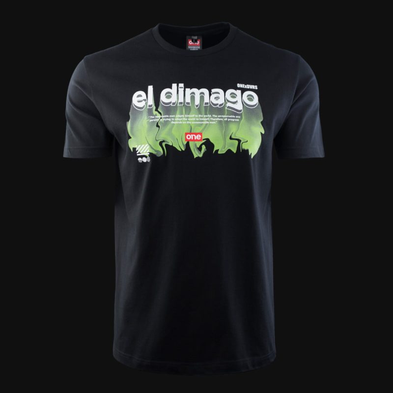 Черна Мъжка Тениска - El Dimago