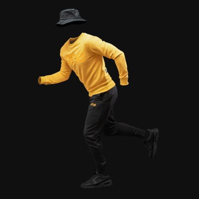 Îmbrăcăminte Sport Pentru Bărbați - Mustard One - 11