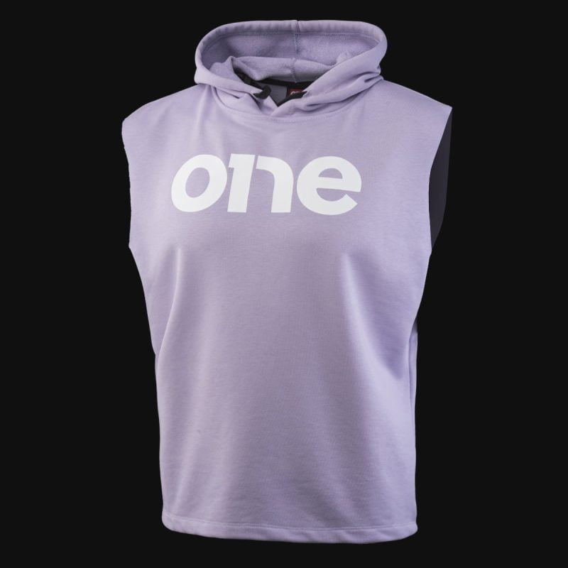 Hanorac fără mâneci Mauve One - 02