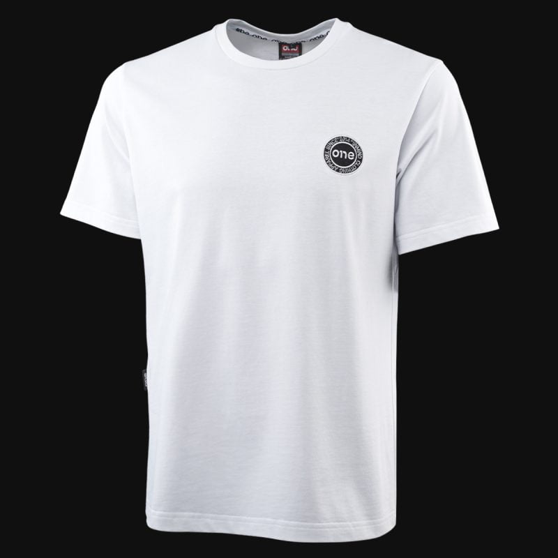 Tricou alb oversize pentru bărbați - FC 1INMIND - 03