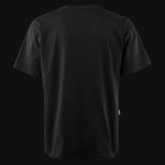 Tricou negru oversize pentru bărbați - Ace One - 04