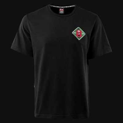 Tricou negru oversize pentru bărbați - Ace One