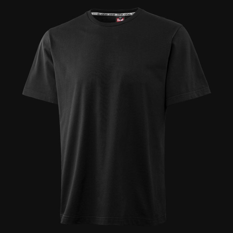 Tricou negru oversize pentru bărbați - New One Tee - 03
