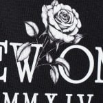 Tricou negru oversize pentru bărbați - New One Tee - 06