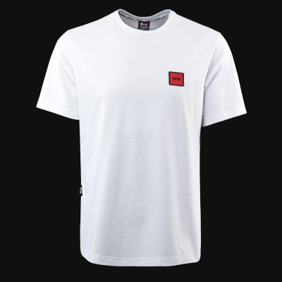 Tricou alb oversize Red Box