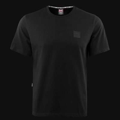 Tricou negru oversize Black Box