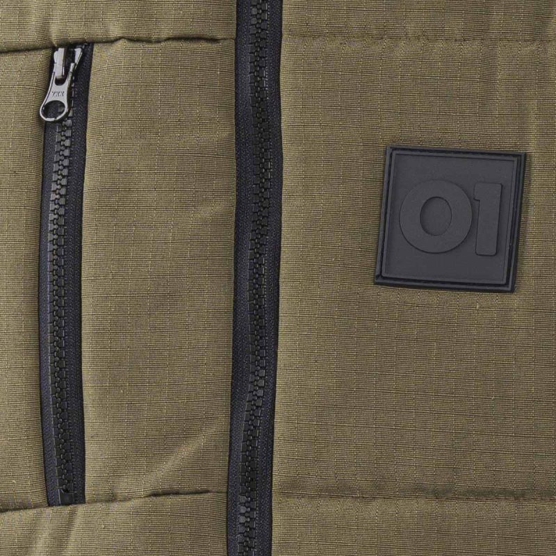 Vestă cu glugă detașabilă - O1 Khaki - 04