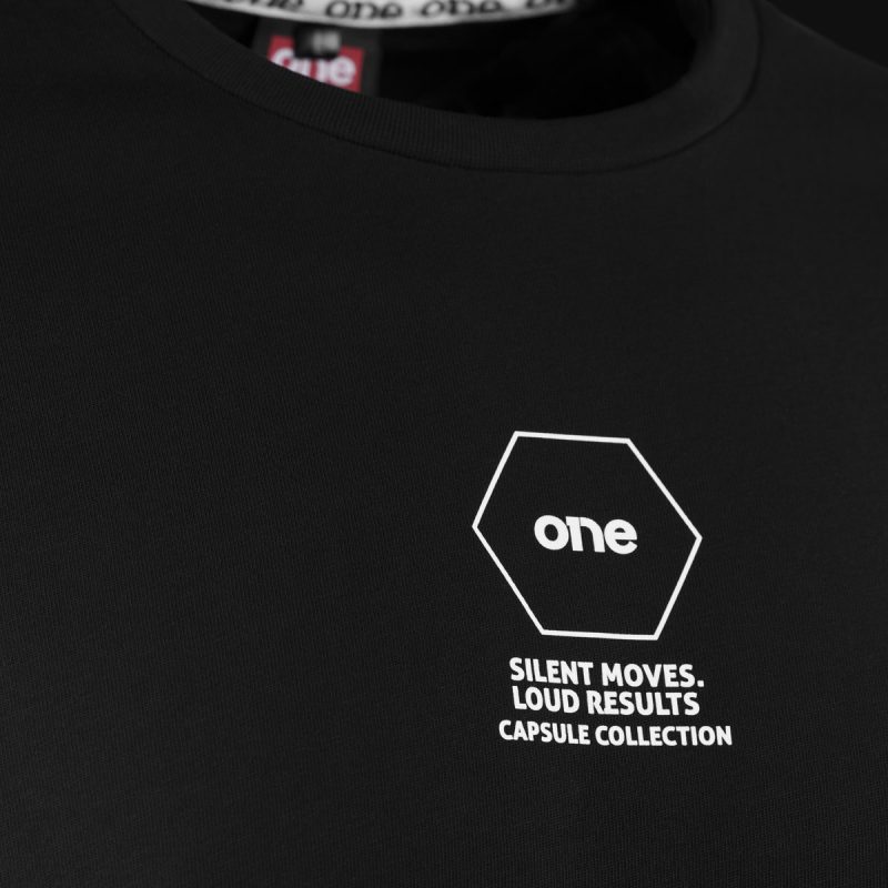 Tricou oversize - Hex One Noir - 05