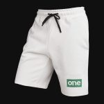 Pantaloni scurți alb bărbaţi GO One