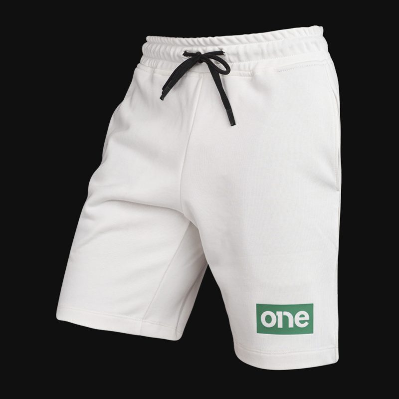 Pantaloni scurți alb bărbaţi GO One