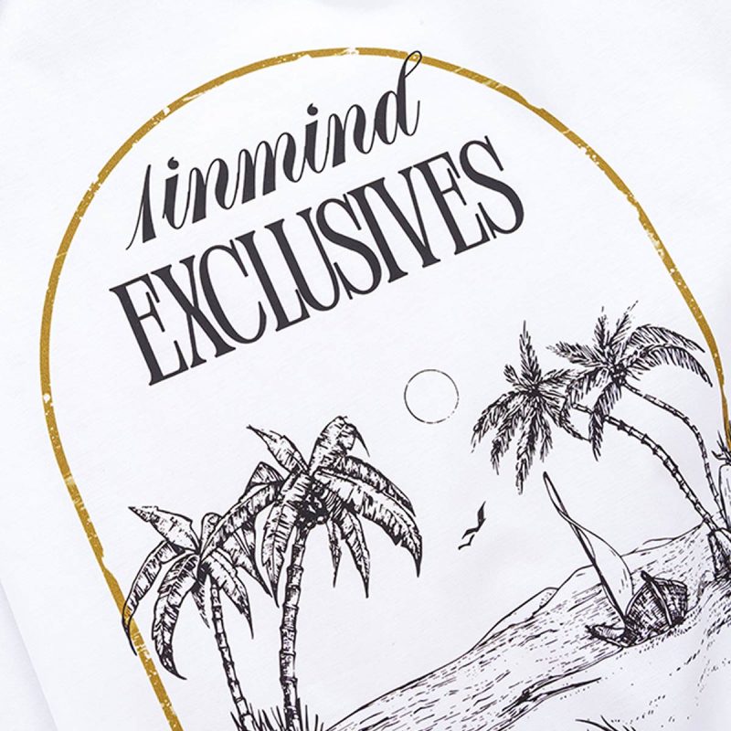 Tricou alb Regular-Fit Bărbaţi - Exclusives - 02