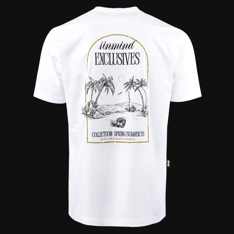 Tricou alb Regular-Fit Bărbaţi - Exclusives