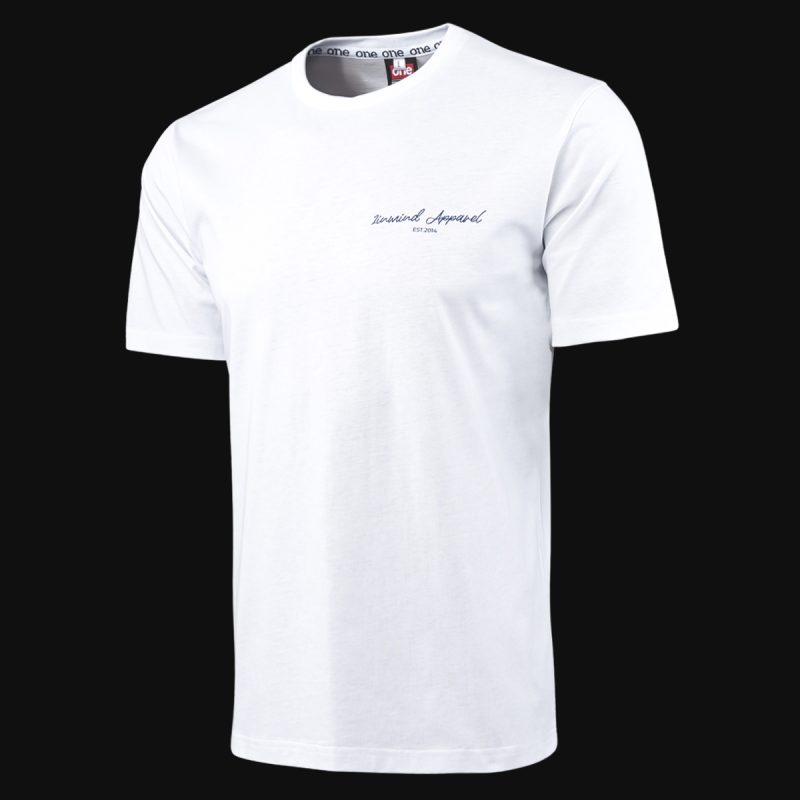 Tricou alb Regular-Fit Bărbaţi - Paradise One - 03