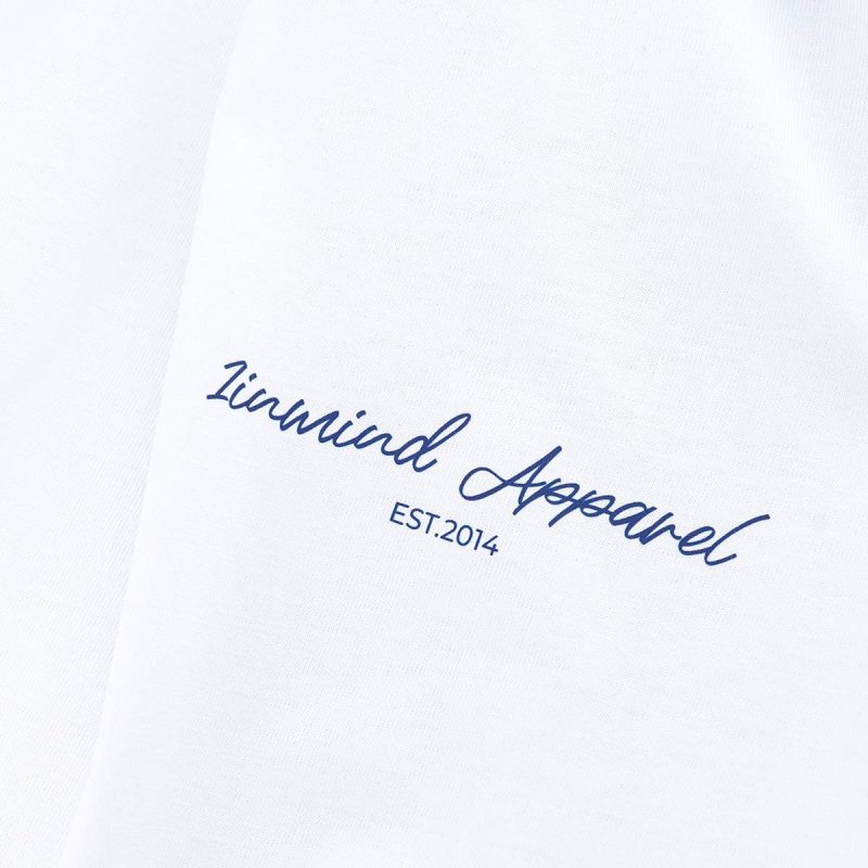 Tricou alb Regular-Fit Bărbaţi - Paradise One - 04