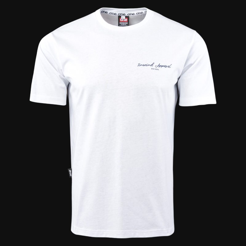 Tricou alb Regular-Fit Bărbaţi - Paradise One - 07