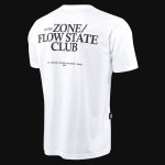 Tricou alb Regular-Fit Bărbaţi - Zone Flow