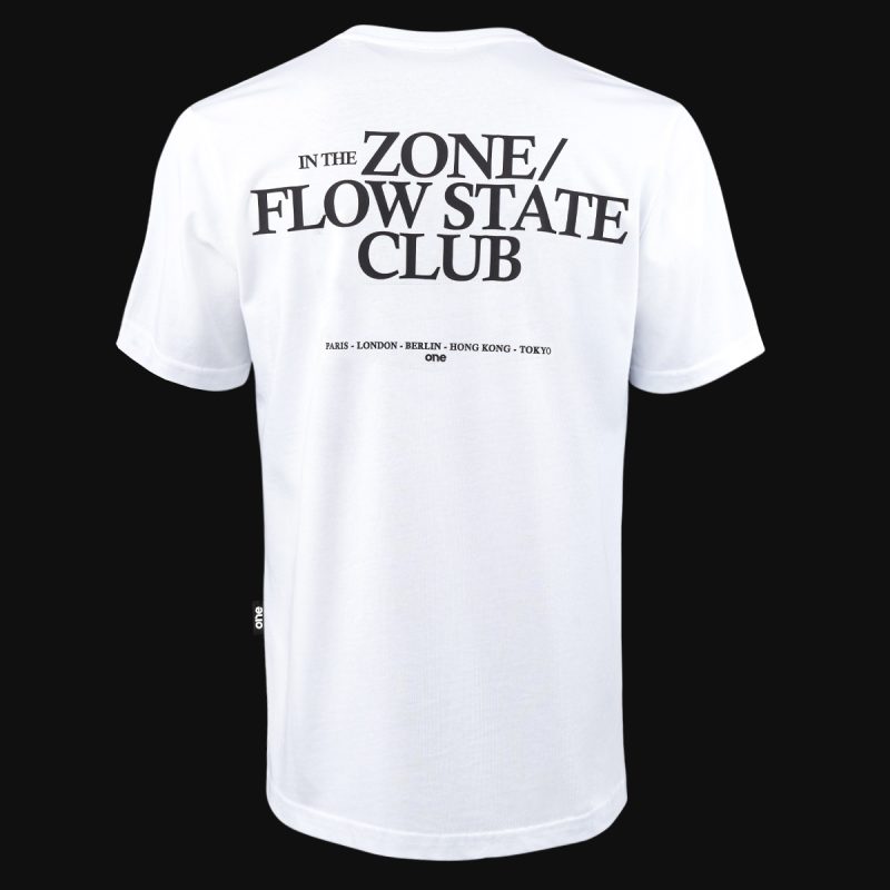 Tricou alb Regular-Fit Bărbaţi - Zone Flow - 05