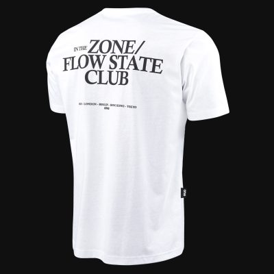 Tricou alb Regular-Fit Bărbaţi - Zone Flow