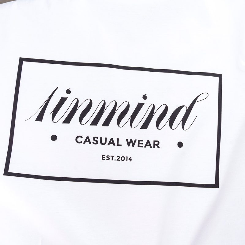 Tricou alb Slim-Fit Bărbaţi - DNM - 02