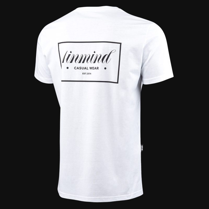 Tricou alb Slim-Fit Bărbaţi - DNM - 05