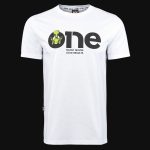 Tricou alb Slim-Fit Bărbaţi - UFO One