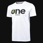 Tricou alb Slim-Fit Bărbaţi - UFO One - 05