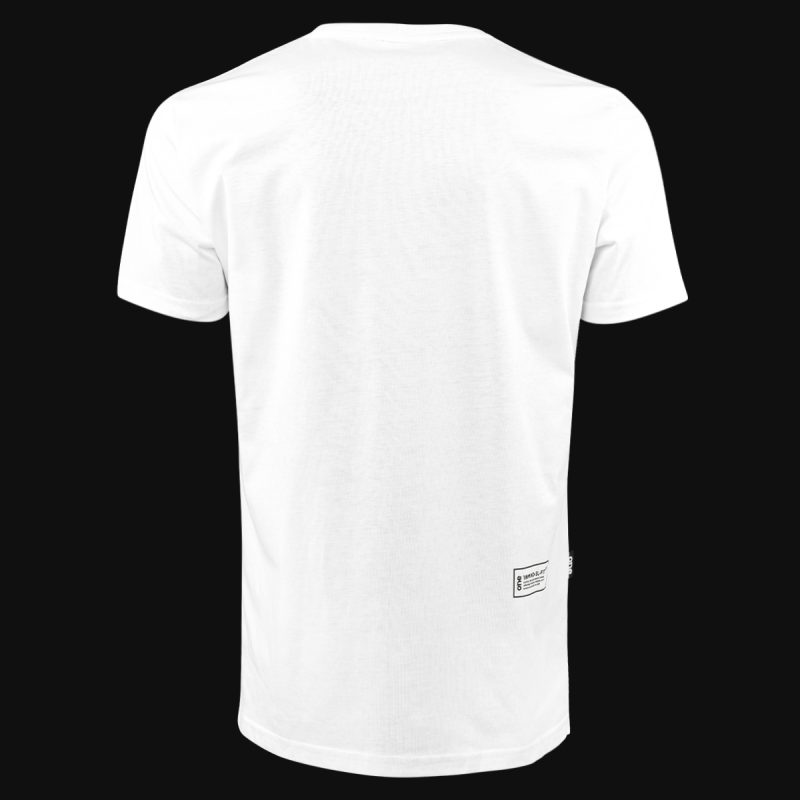 Tricou alb Slim-Fit Bărbaţi - Zesty One - 03