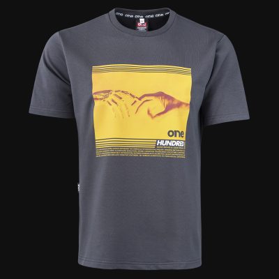 Tricou gri premium Bărbaţi - God Hand Tee