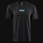 Tricou negru Regular-Fit Bărbaţi - Color One - 03