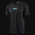 Tricou negru Regular-Fit Bărbaţi - Color One - 05