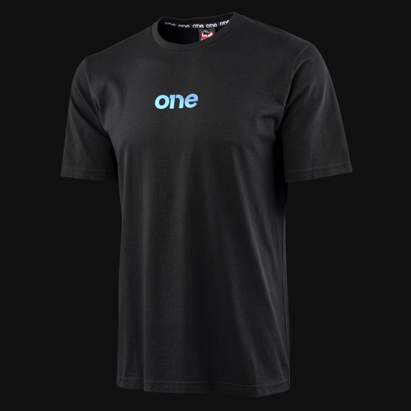 Tricou negru Regular-Fit Bărbaţi - Color One - 05