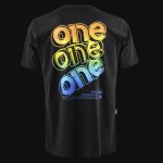 Tricou negru Regular-Fit Bărbaţi - Color One - 06