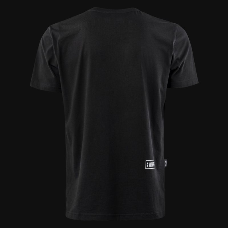 Tricou negru Slim-Fit Bărbaţi - O-KIND - 02