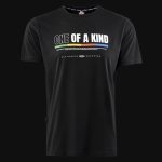 Tricou negru Slim-Fit Bărbaţi - O-KIND