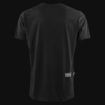 Tricou negru Slim-Fit Bărbaţi - Zesty One - 02